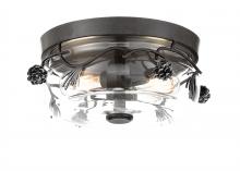 Minka-Lavery 2759-694 - Ponderosa Ridge - 3 Light Flush Mount