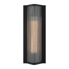 Matteo Lighting S02601MB - Palmira Matte Black Wall Sconce