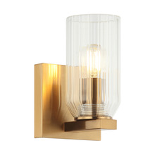Matteo Lighting W34001AG - Westlock Aged Gold Brass Wall Sconce