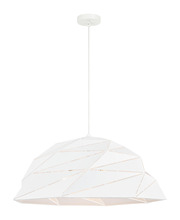 Matteo Lighting C72721WH - Riku White Pendant