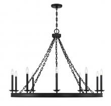 Savoy House Canada 1-4405-10-89 - Seville 10-Light Chandelier in Matte Black