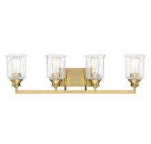 Savoy House Canada 8-1972-4-322 - Hampton 4-Light Bathroom Vanity Light in Warm Brass