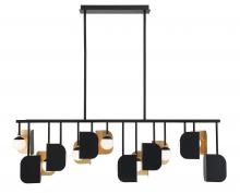 Eurofase 49038-019 - Cornice-Chandelier-14Lt-60In-Gbm-Wh