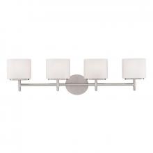 Hudson Valley 8904-SN - 4 LIGHT BATH BRACKET