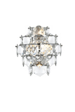 Elegant 1050W15SG - Adaline 14 inch Wall Sconce in Satin Gold