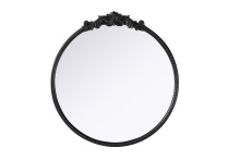 Elegant MR7G42VB - Naomi Vintage Resin Mirror 42x45 in Vintage Bronze