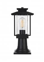 Elegant OD317P15BK - Outdoor Pole Light L7" H15" E5" L1 Black