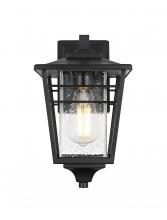 Elegant OD347W13BK - Wall sconce W7" H12.5" E8.5" L1 Black