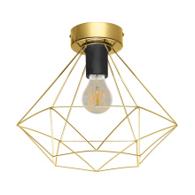 Eglo Canada 43678A - 1 LT Open Frame Geometic Ceiling Light w/ a Brushed Brass Finish