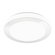 Eglo Canada 95283A - Integrated LED Ceiling Light w/ Chrome Finish & White Acrylic Shade