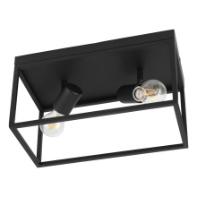 Eglo Canada 98332A - 2 LT Ceiling Light w/ Black Finish
